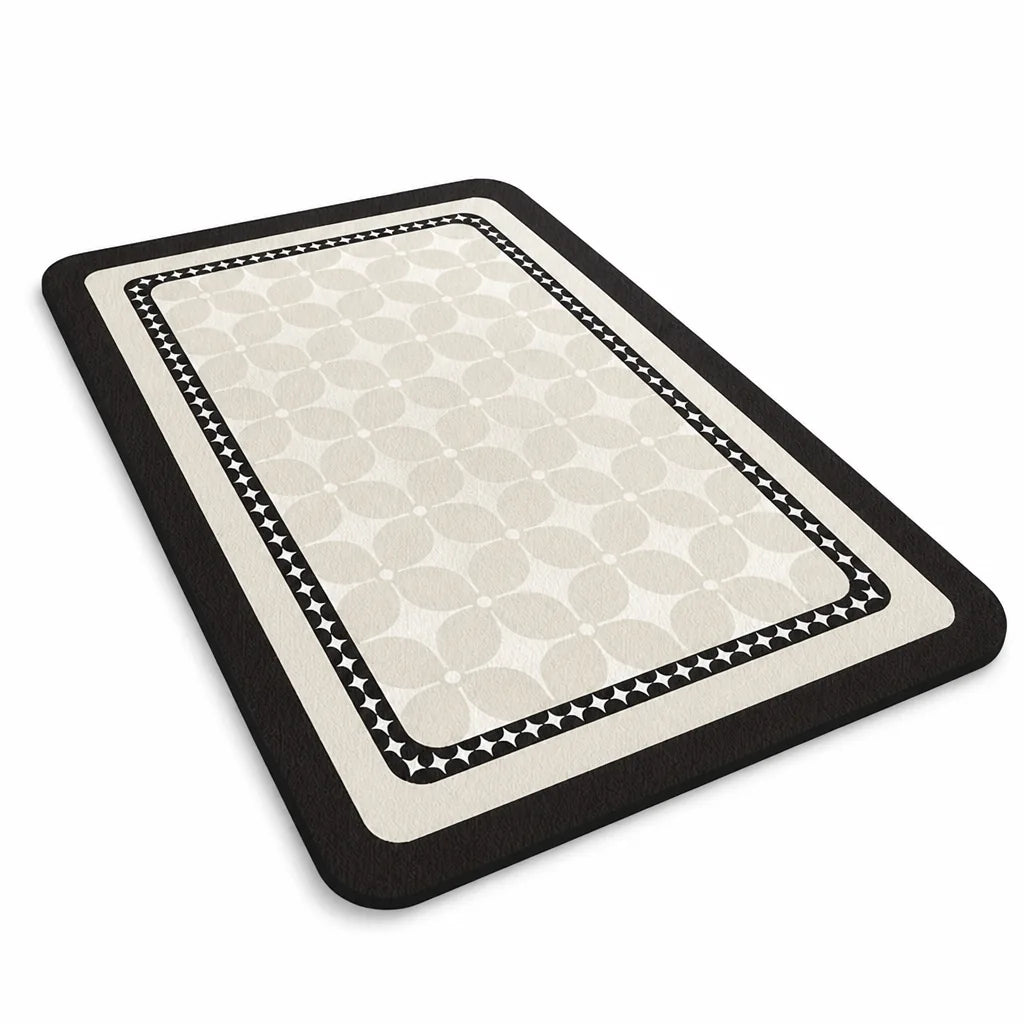 Bathroom Mat Ultra-Absorbent Non-Slip Backing Machine Washable