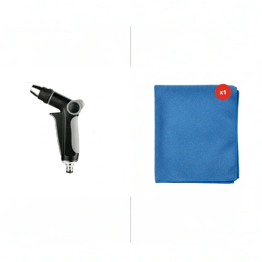 Garden Hose Spray Gun Adjustable Spray Quick-Connect fitting