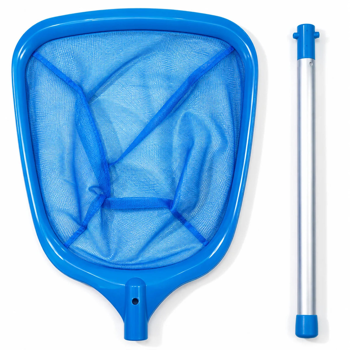 Pool Skimmer Net Fine Mesh Deep Net Aluminum Pole