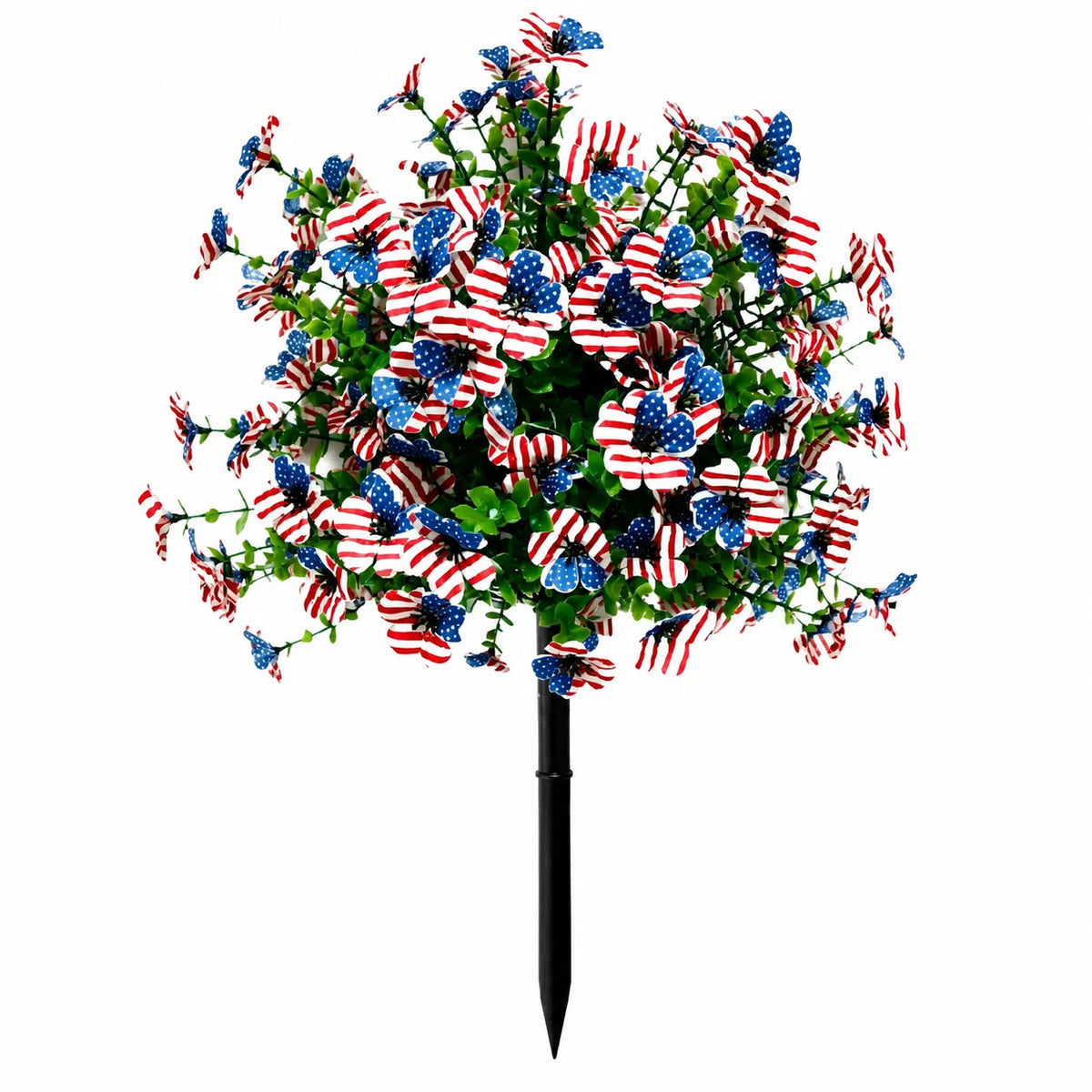 Artificial Flower Garden Stake UV & Fade Resistant 22-Inch