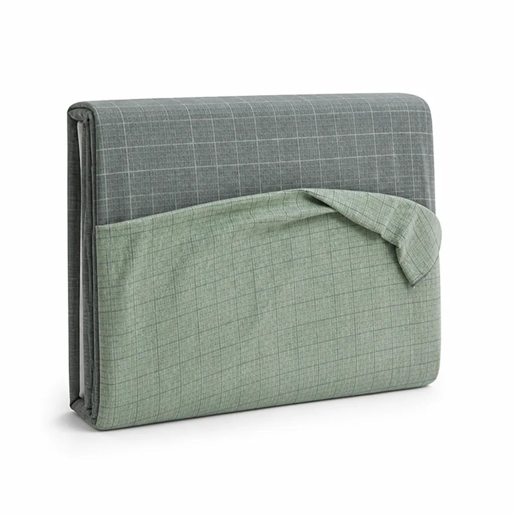 Duvet Cover Set Reversible Cotton-Linen Temperature-Regulating