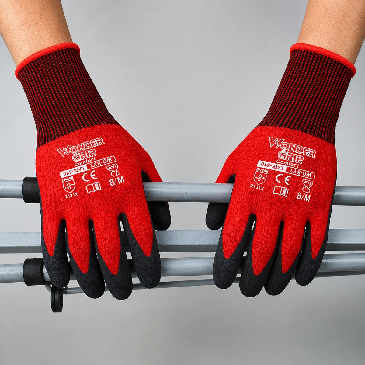 Gardening Gloves Textured Latex Grip Wet & Dry Use