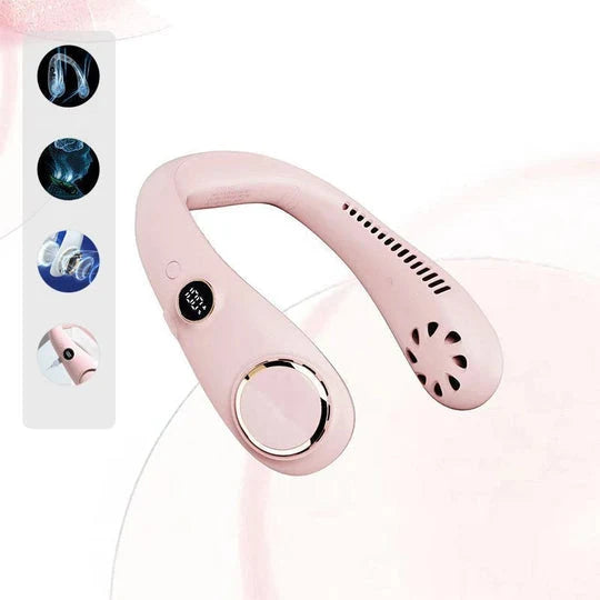 Neck Fan Hands-Free Rechargeable 3 Speed Settings