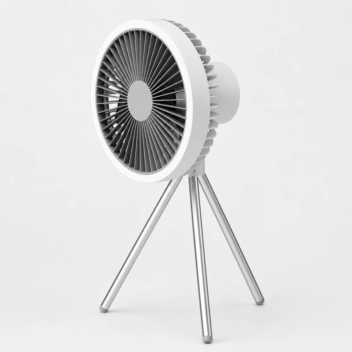 Portable Fan Rechargeable Power Bank Foldable Tripod