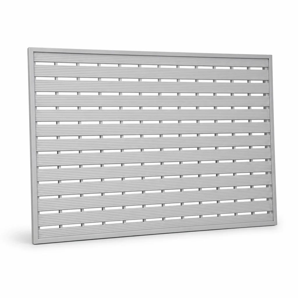 Slat-Strip Open-Gap Drainage Bath Mat