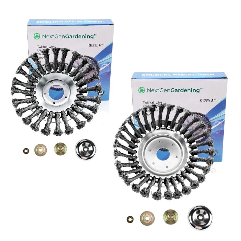 String Trimmer Brush Head Carbon Steel Bristles