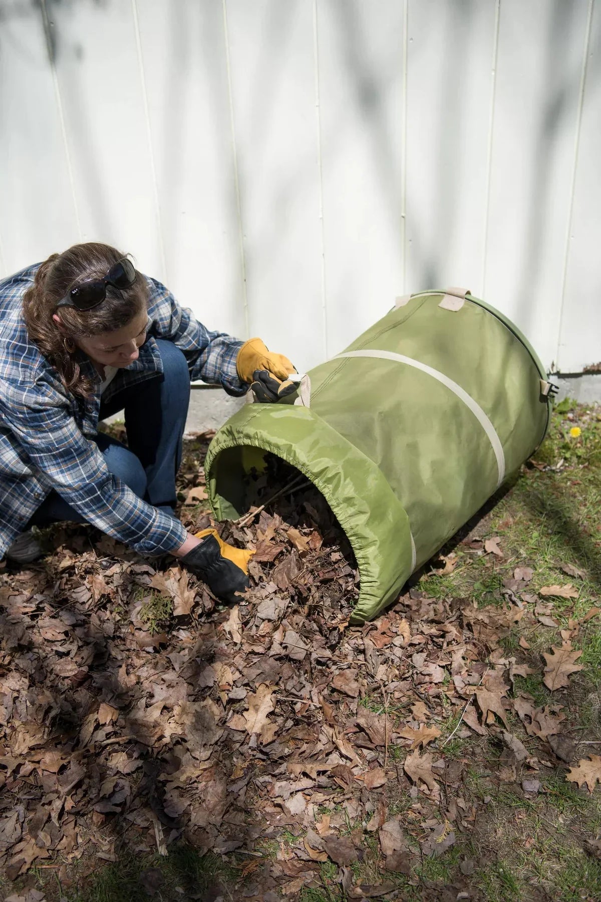 Yard Waste Bag Collapsible 30-Gallon Capacity