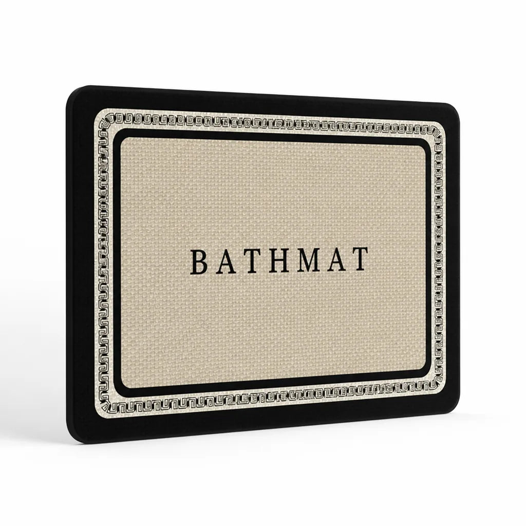 Bathroom Mat Ultra-Absorbent Non-Slip Backing Machine Washable