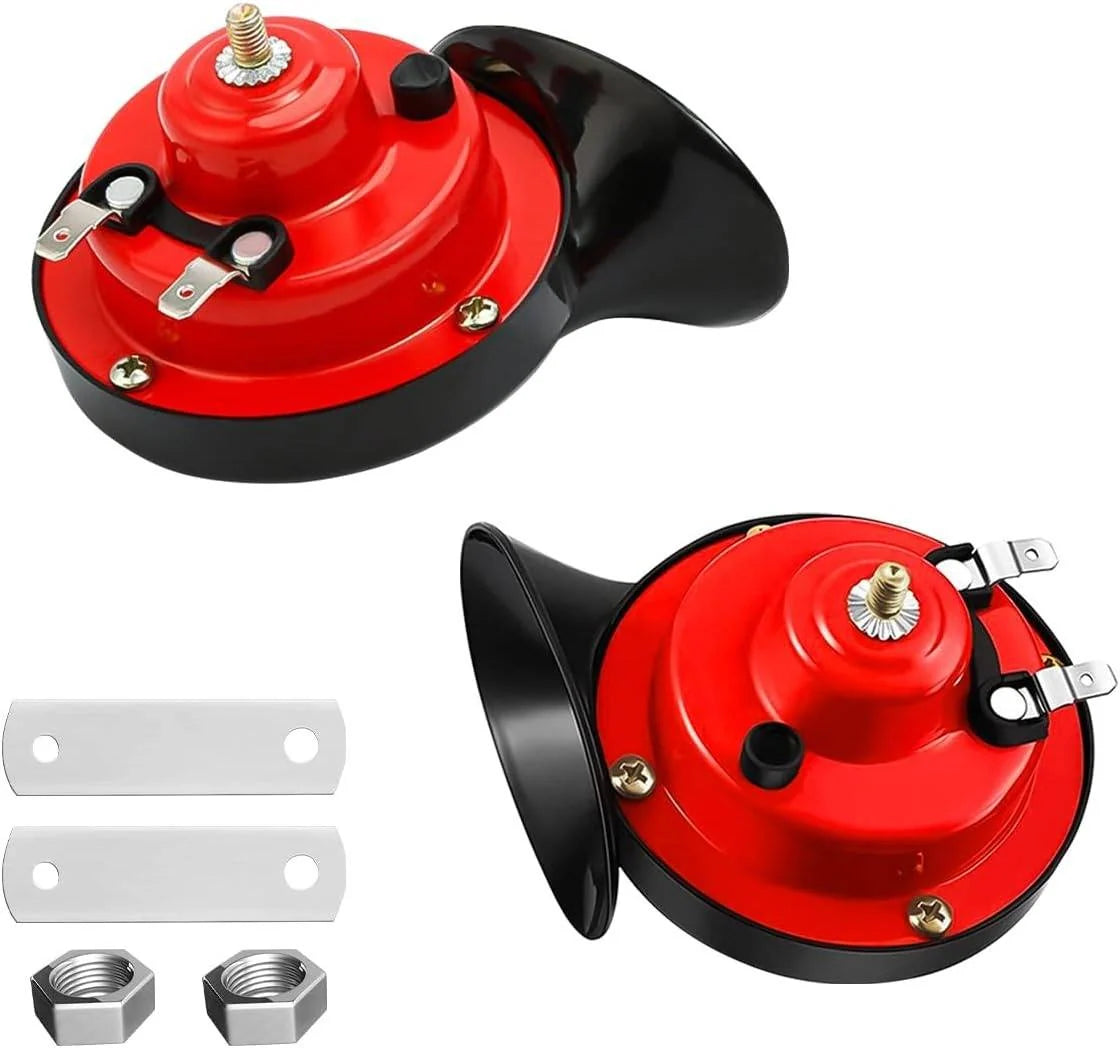 Car Horn Dual-Tone Weather-Resistant 12V