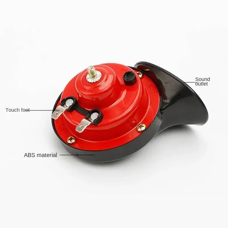 Car Horn Dual-Tone Weather-Resistant 12V