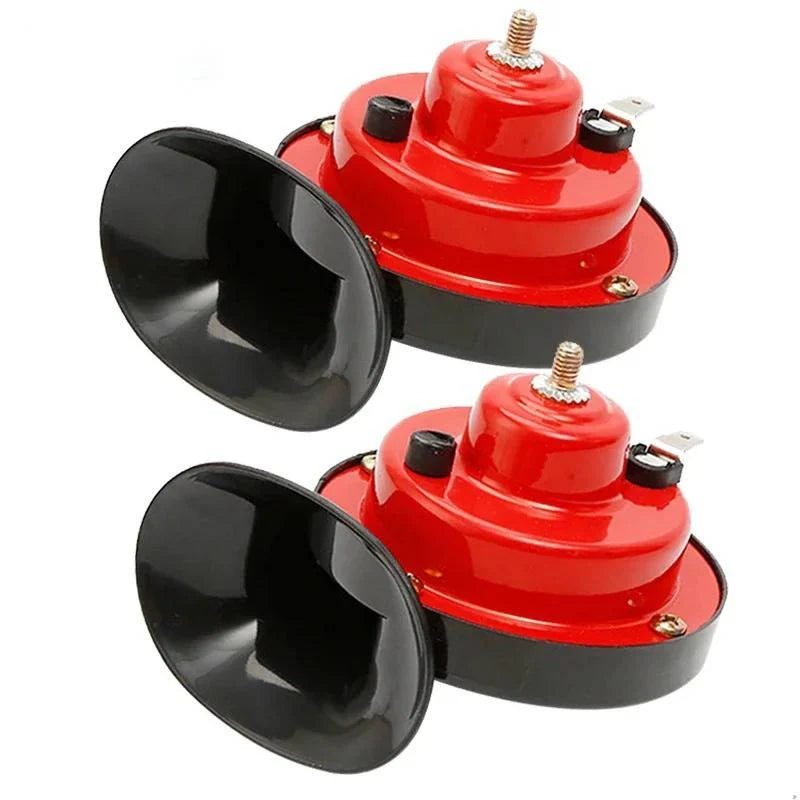 Car Horn Dual-Tone Weather-Resistant 12V