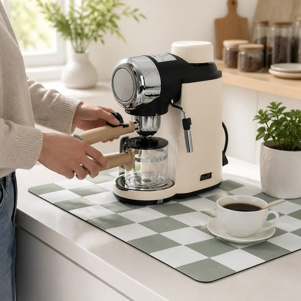 Countertop Protector Mat Checkered Water-Resistant & Non-Slip