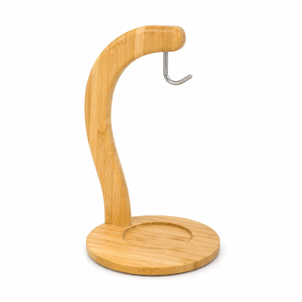 Curved Bamboo Banana Hanger Stand