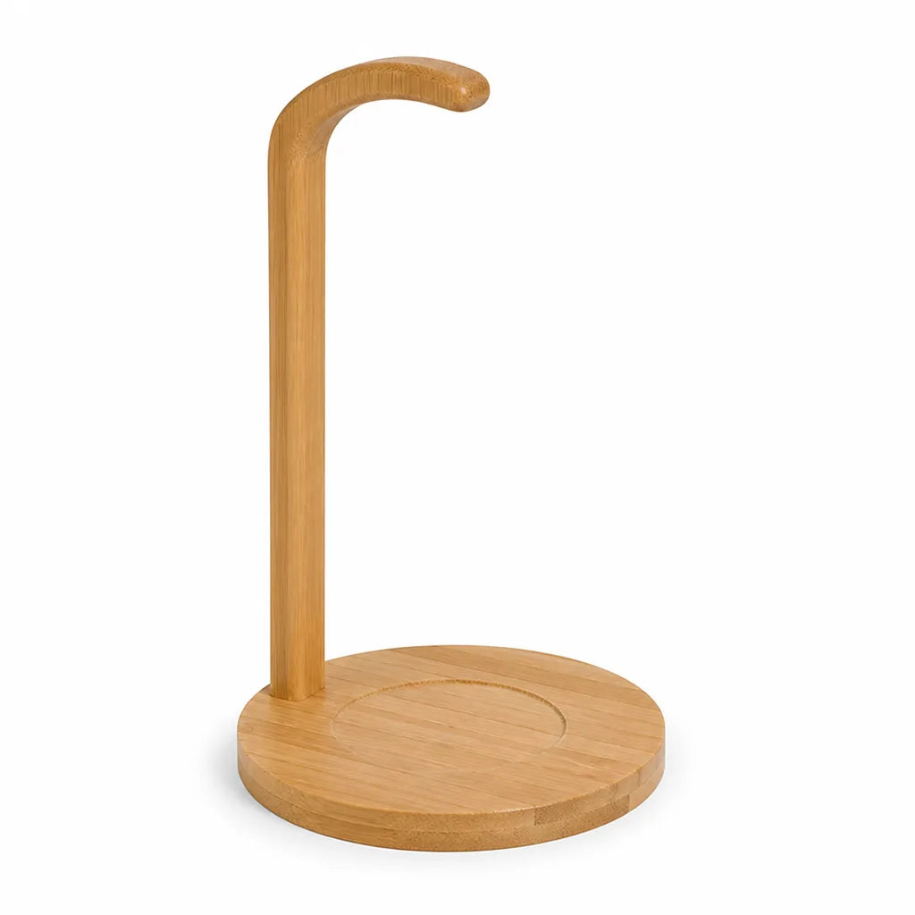 Curved Bamboo Banana Hanger Stand