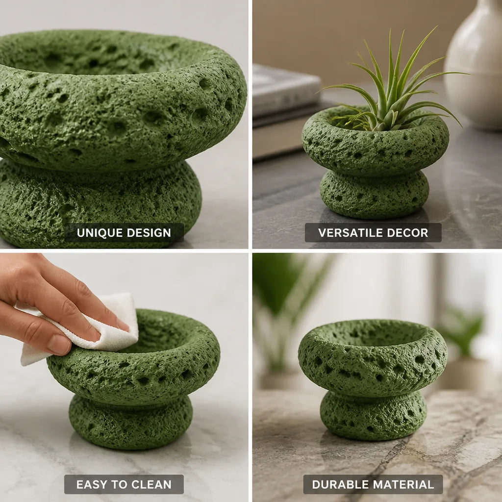 Decorative Accent Modern Sculptural Versatile Display