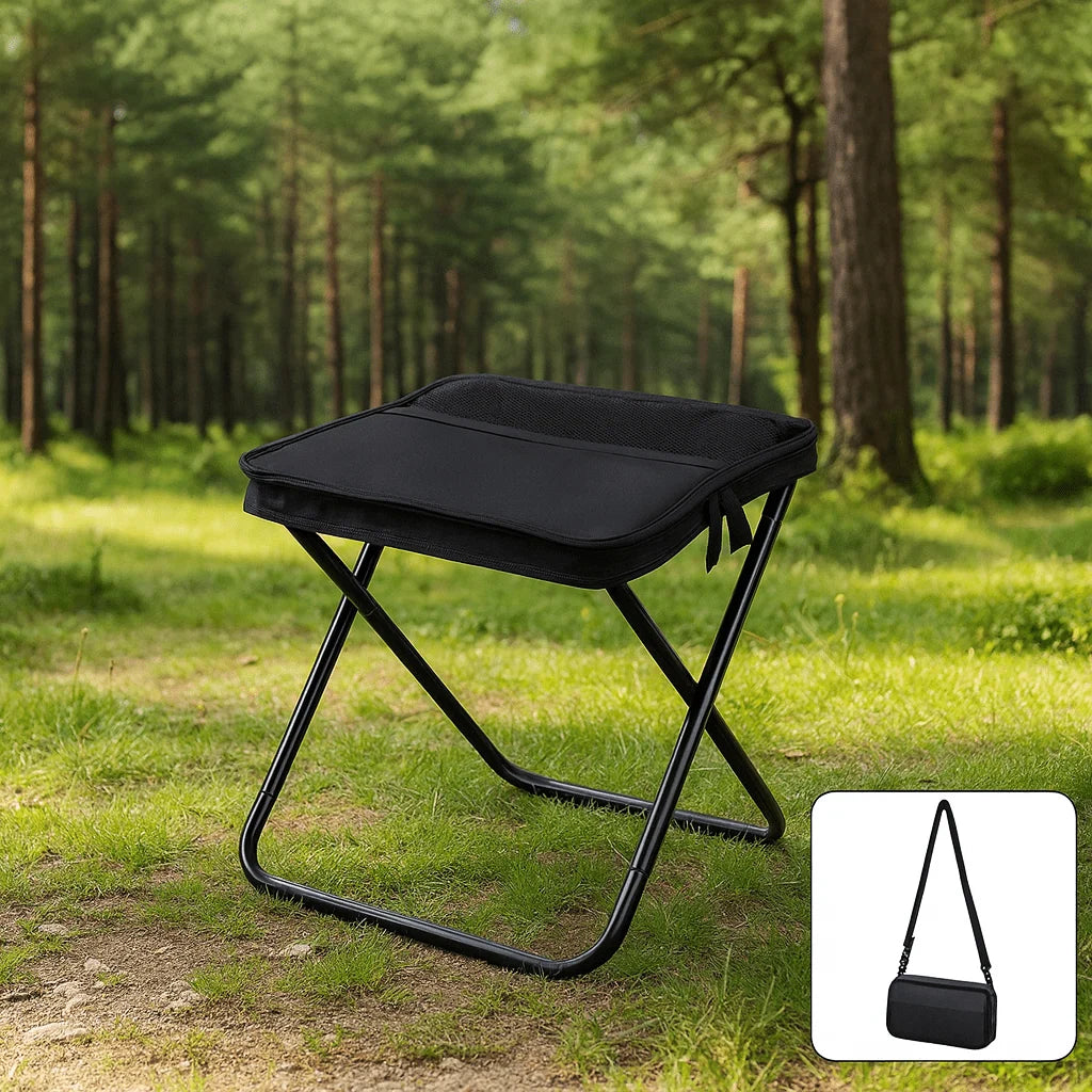 Folding Chair Backpack Waterproof Seat