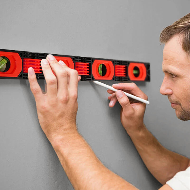 Folding Level Tool Magnetic Multi-Angle Five-Section