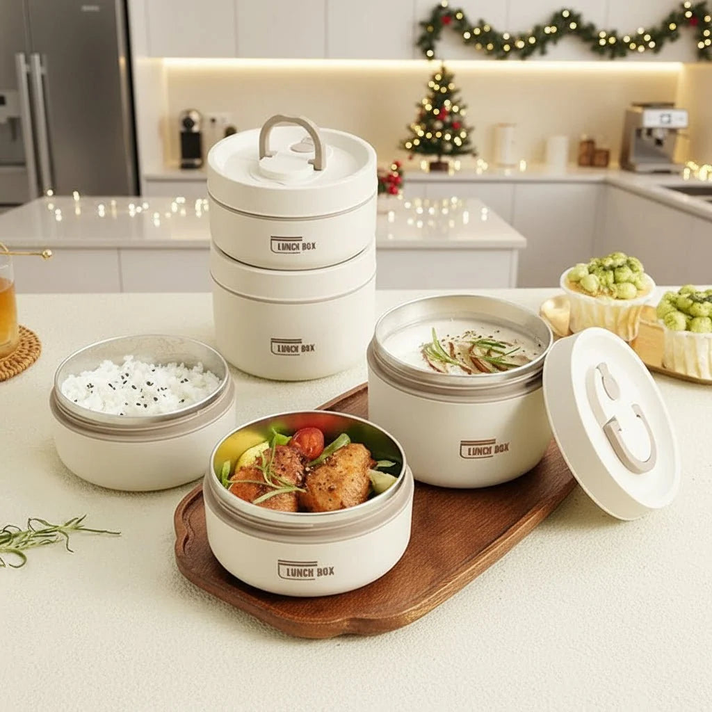 Food Jar Stainless Steel Leak-Proof Double-Walled 4-Hour Heat Retention