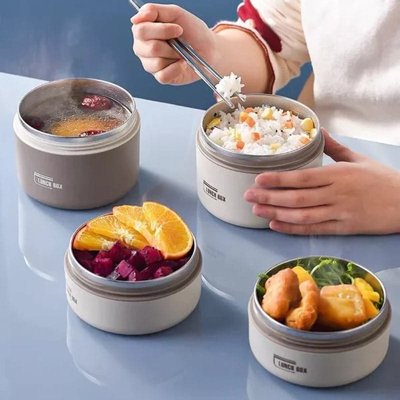 Food Jar Stainless Steel Leak-Proof Double-Walled 4-Hour Heat Retention
