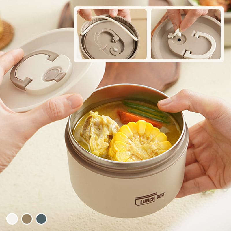 Food Jar Stainless Steel Leak-Proof Double-Walled 4-Hour Heat Retention