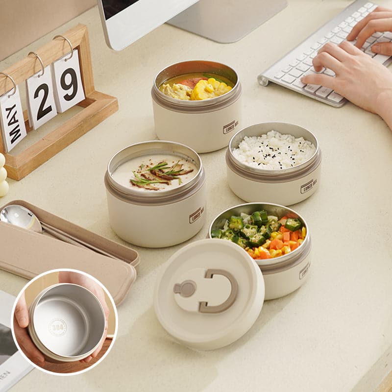 Food Jar Stainless Steel Leak-Proof Double-Walled 4-Hour Heat Retention