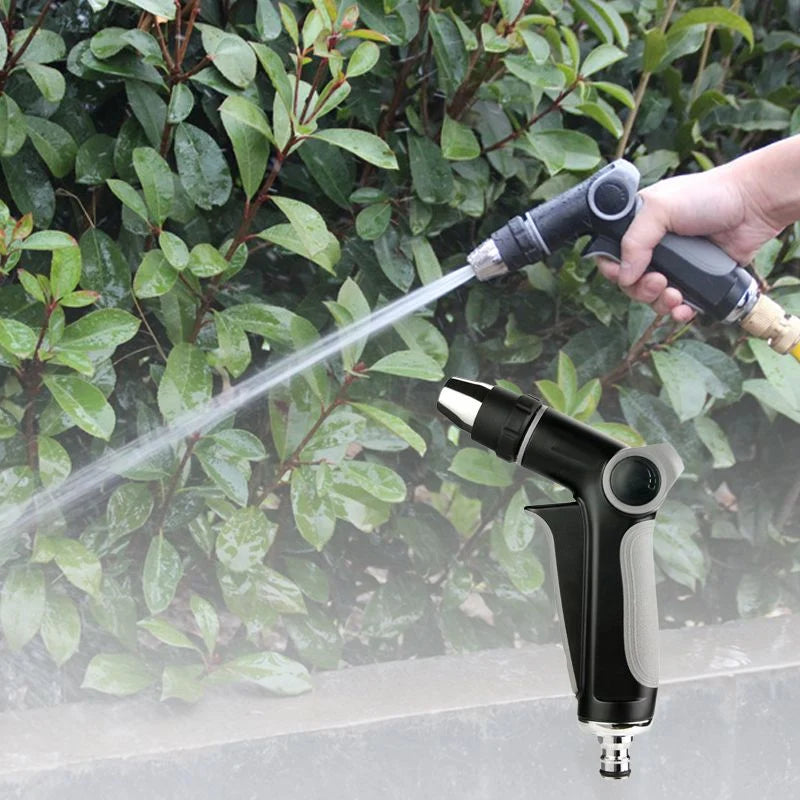 Garden Hose Spray Gun Adjustable Spray Quick-Connect fitting
