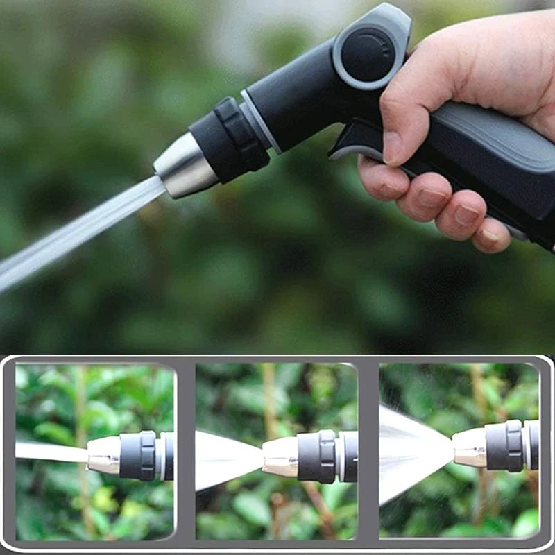 Garden Hose Spray Gun Adjustable Spray Quick-Connect fitting