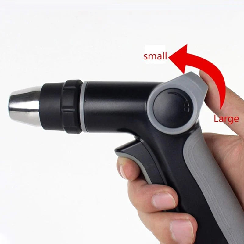 Garden Hose Spray Gun Adjustable Spray Quick-Connect fitting