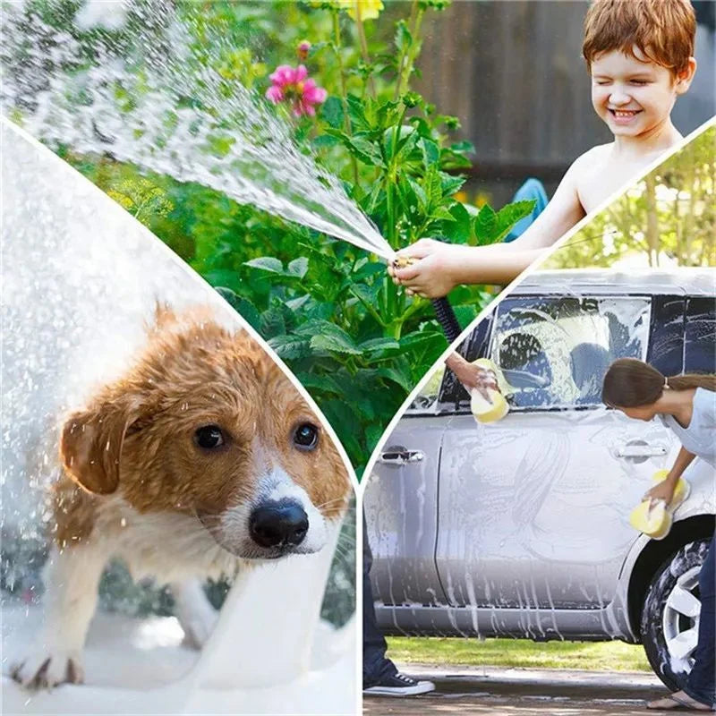 Garden Hose Spray Gun Adjustable Spray Quick-Connect fitting