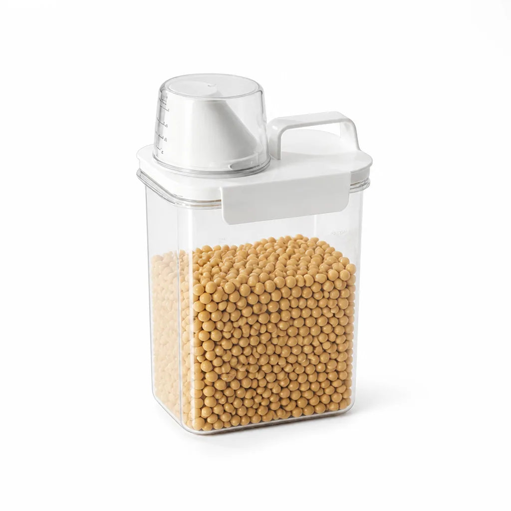 Grain Storage Container Airtight Visible Measuring Scale Dishwasher-Safe