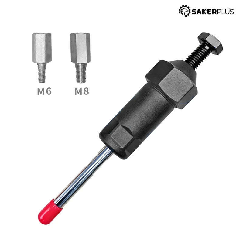 Grease Fitting Unclogger Tool High-Pressure M6 M8 Adapters
