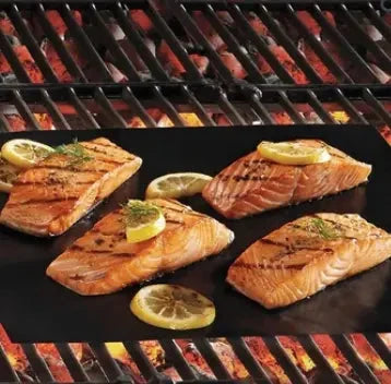 Grill Mat Set Non-Stick Reusable 10 Pack