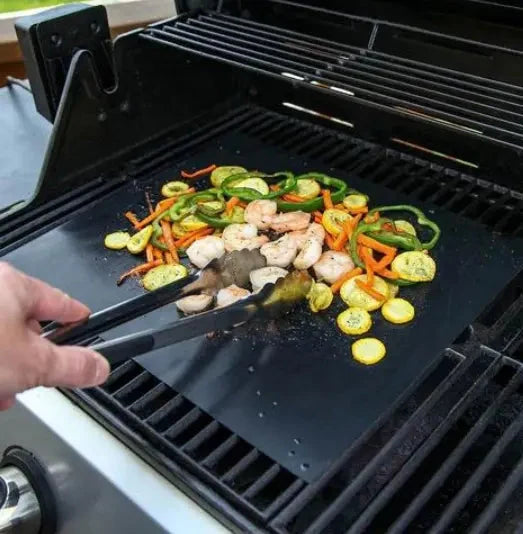 Grill Mat Set Non-Stick Reusable 10 Pack