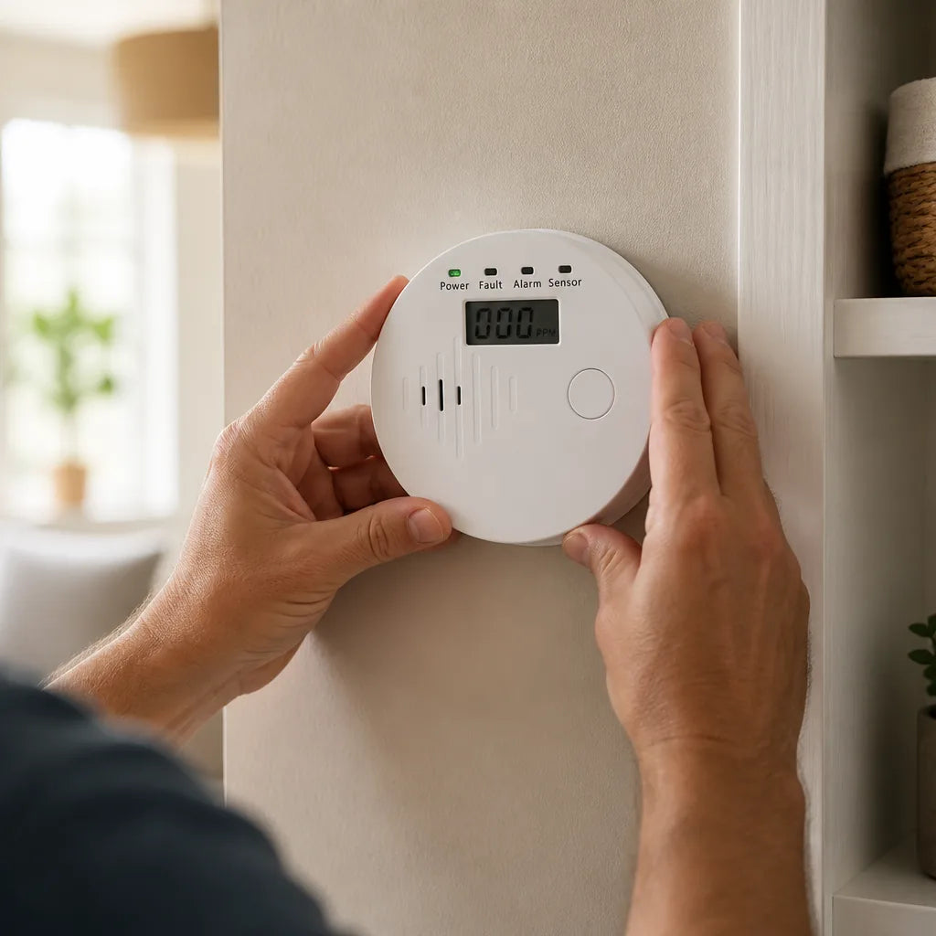 LCD Display Loud Alarm Carbon Monoxide Detector