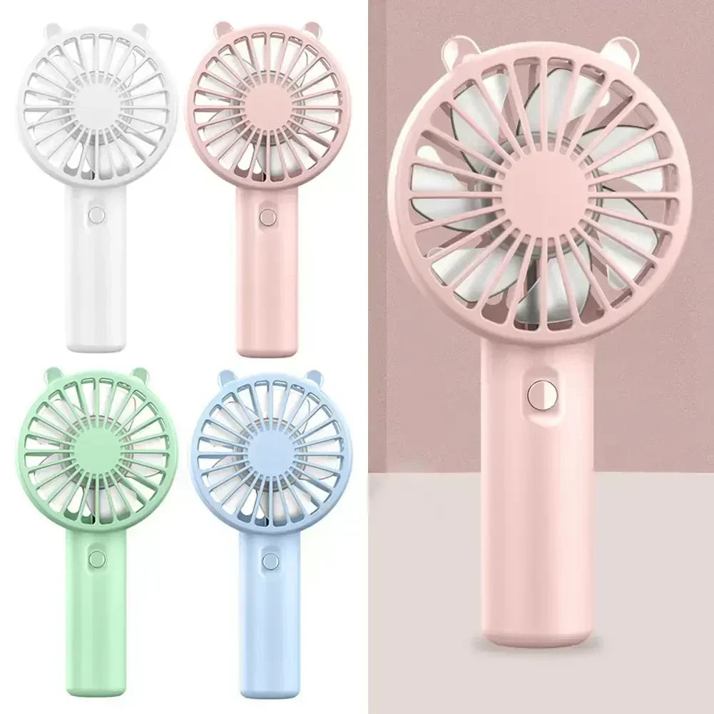 Mini Hand Fan USB Rechargeable Set of 2
