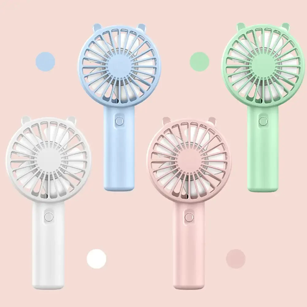 Mini Hand Fan USB Rechargeable Set of 2