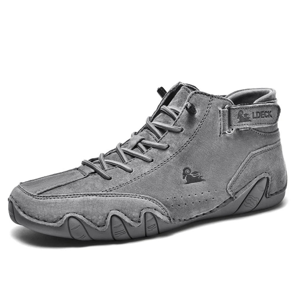 Orthopedic Shoes Waterproof Leather Slip-Resistant Sole