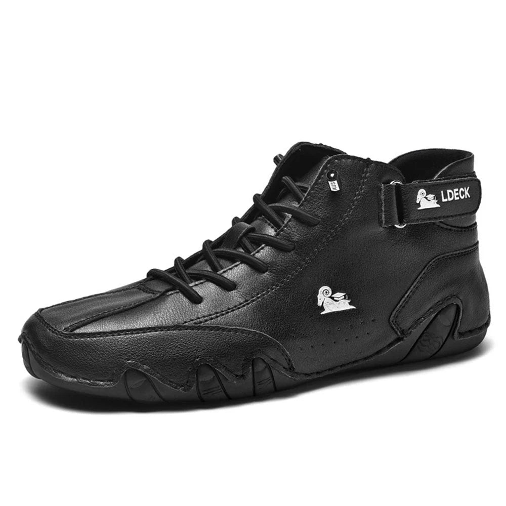 Orthopedic Shoes Waterproof Leather Slip-Resistant Sole