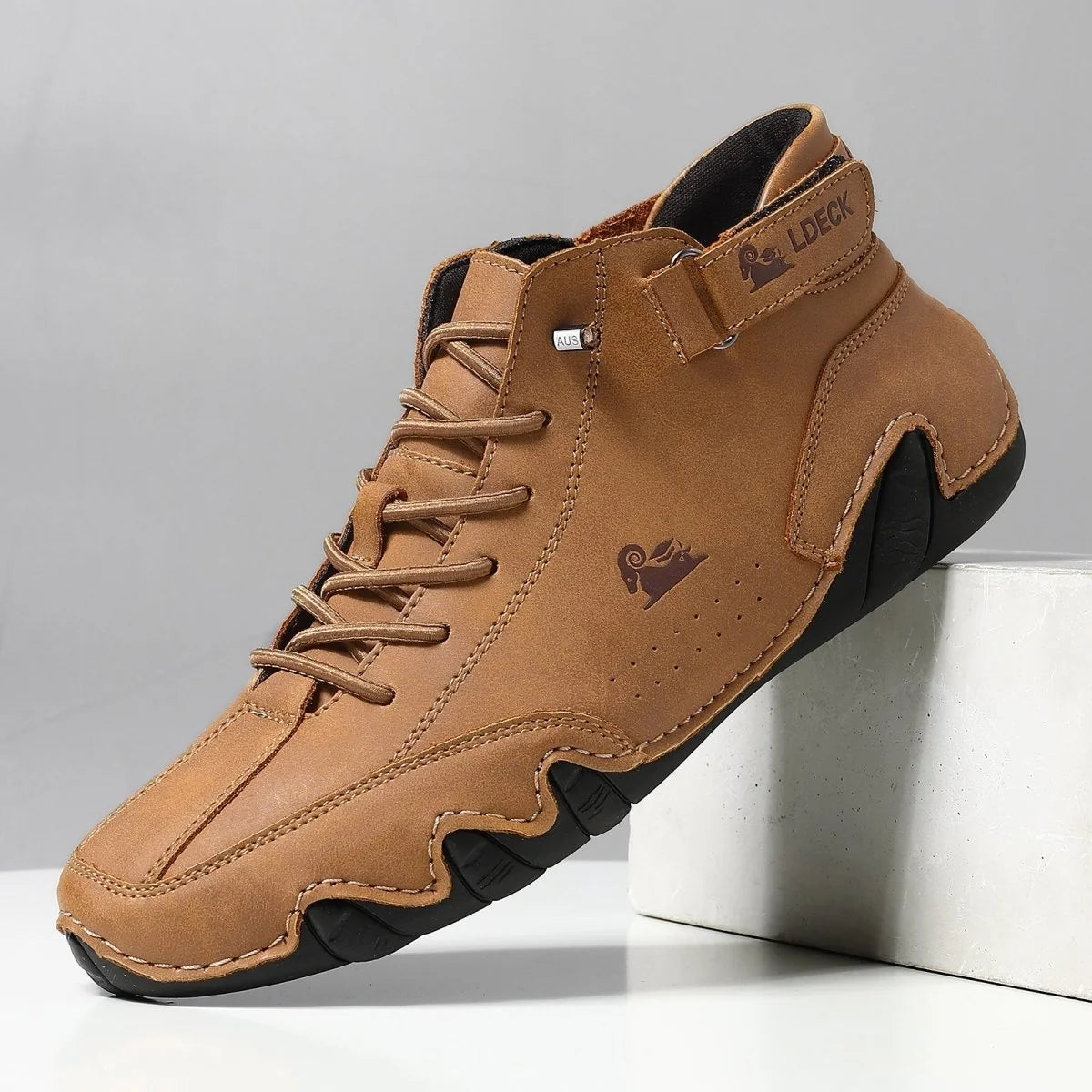 Orthopedic Shoes Waterproof Leather Slip-Resistant Sole