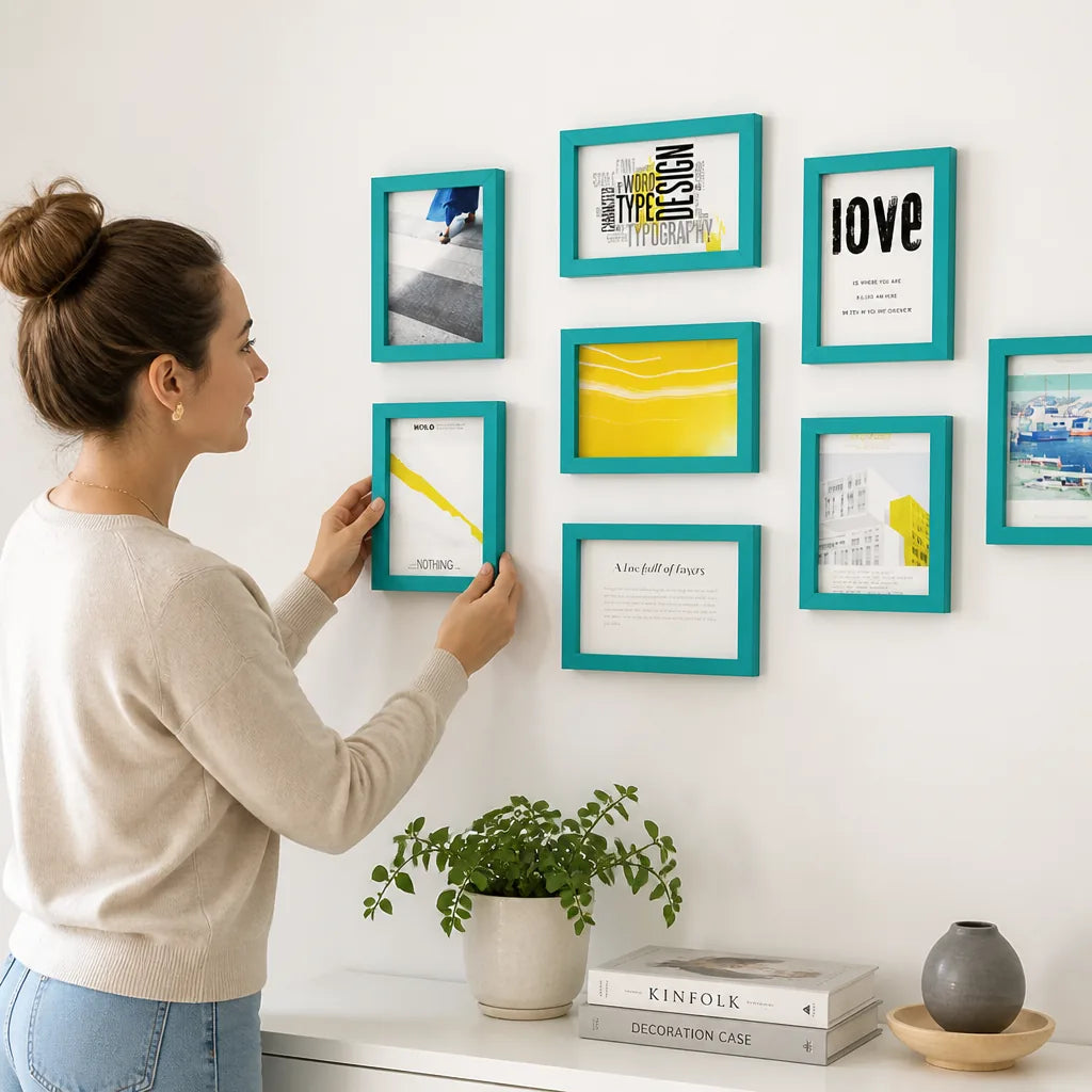 Photo Frame Gallery-Style Sleek Modern Wall & Table Display