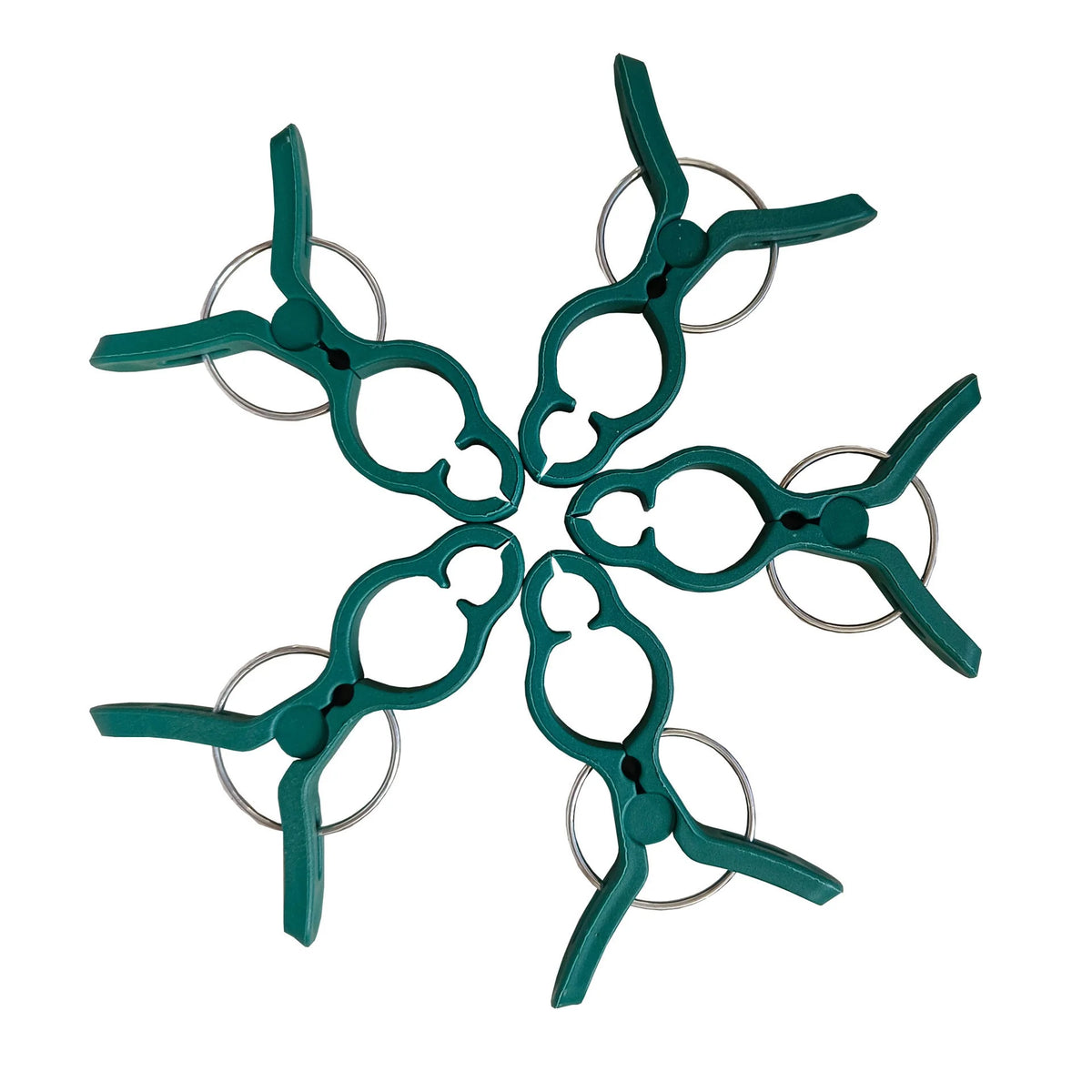 Plant Support Clips Flexible Grip Set of 20