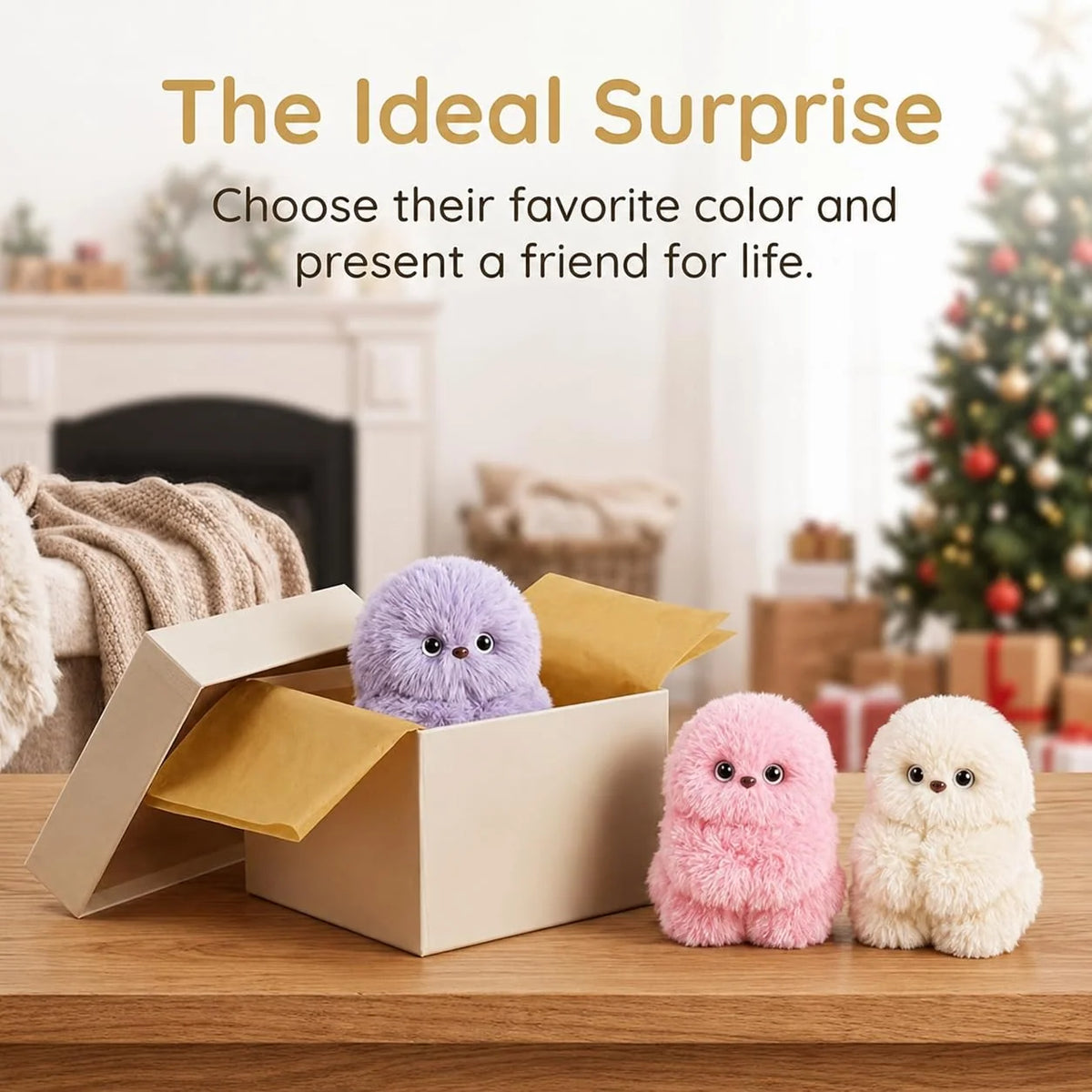 Plush Keychain Voice Recording Music Playback Automatic Head Turning