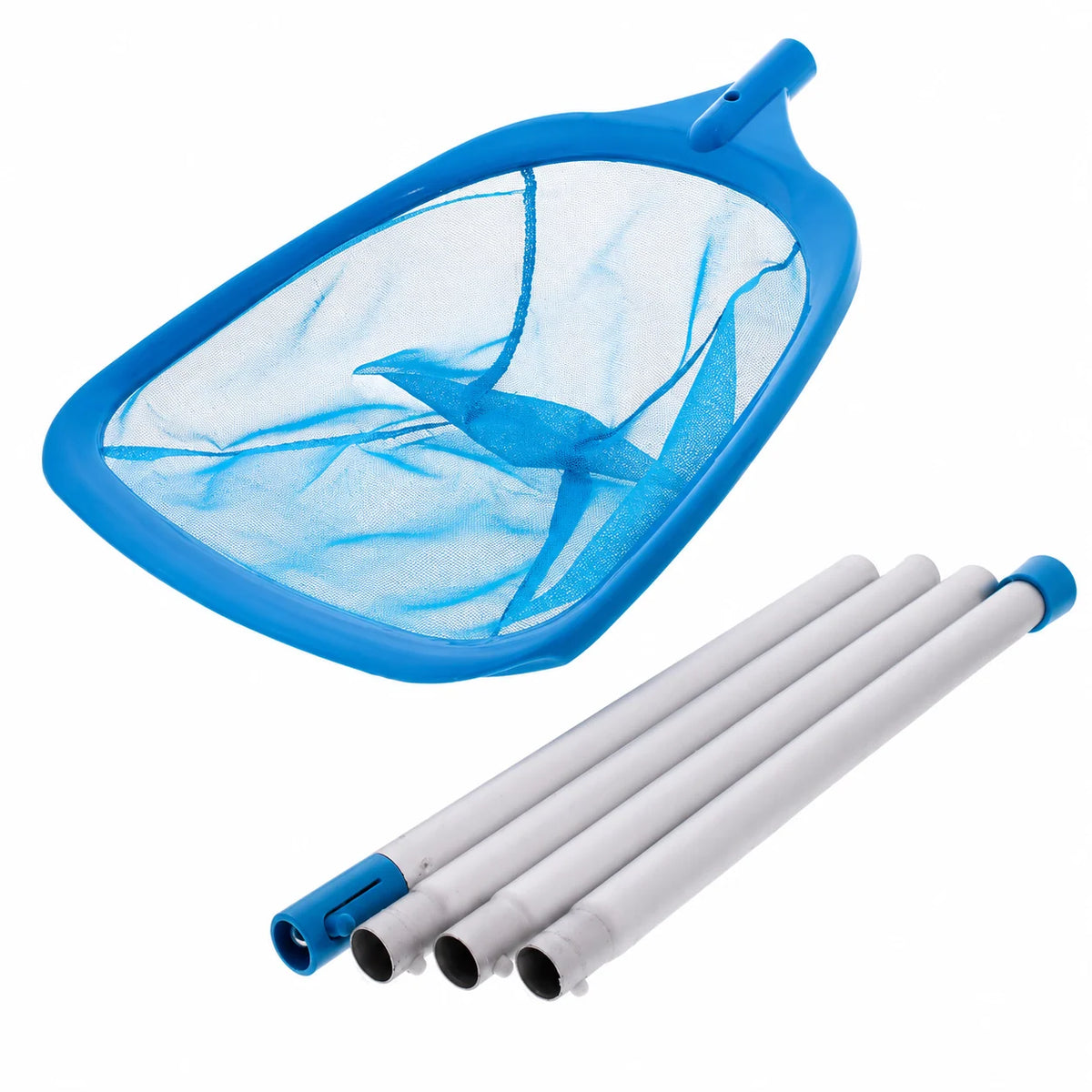 Pool Skimmer Net Fine Mesh Deep Net Aluminum Pole