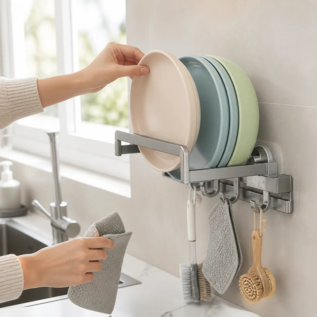 Sink Holder Foldable Aluminum Multi-Mount
