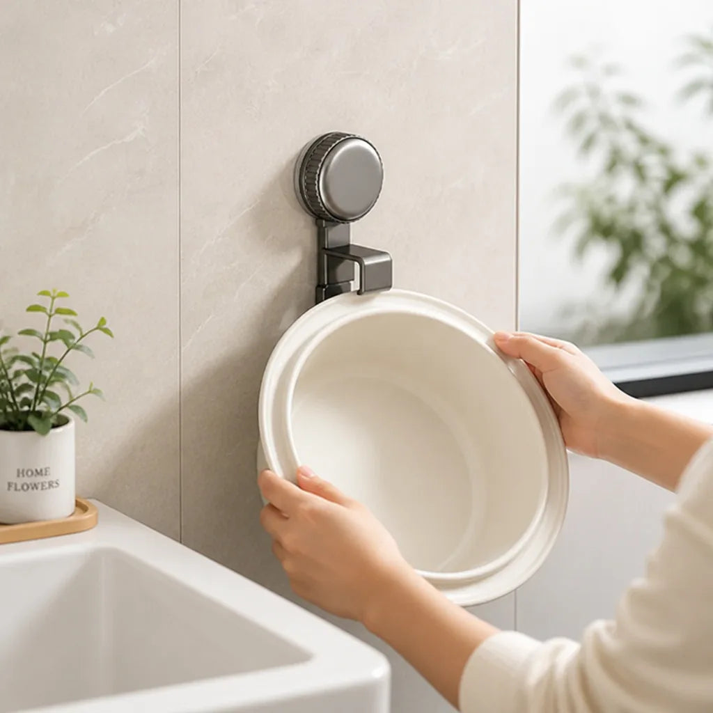 Sink Holder Suction Cup Height Adjustable No Drilling