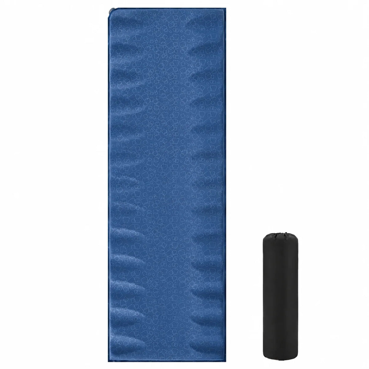 Sleeping Pad Self-Inflating Anti-Roll Edges R-Value 4.2
