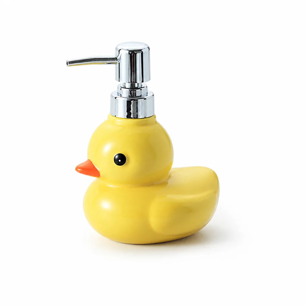 Soap Dispenser Ceramic One-Hand Pump Large Capacity