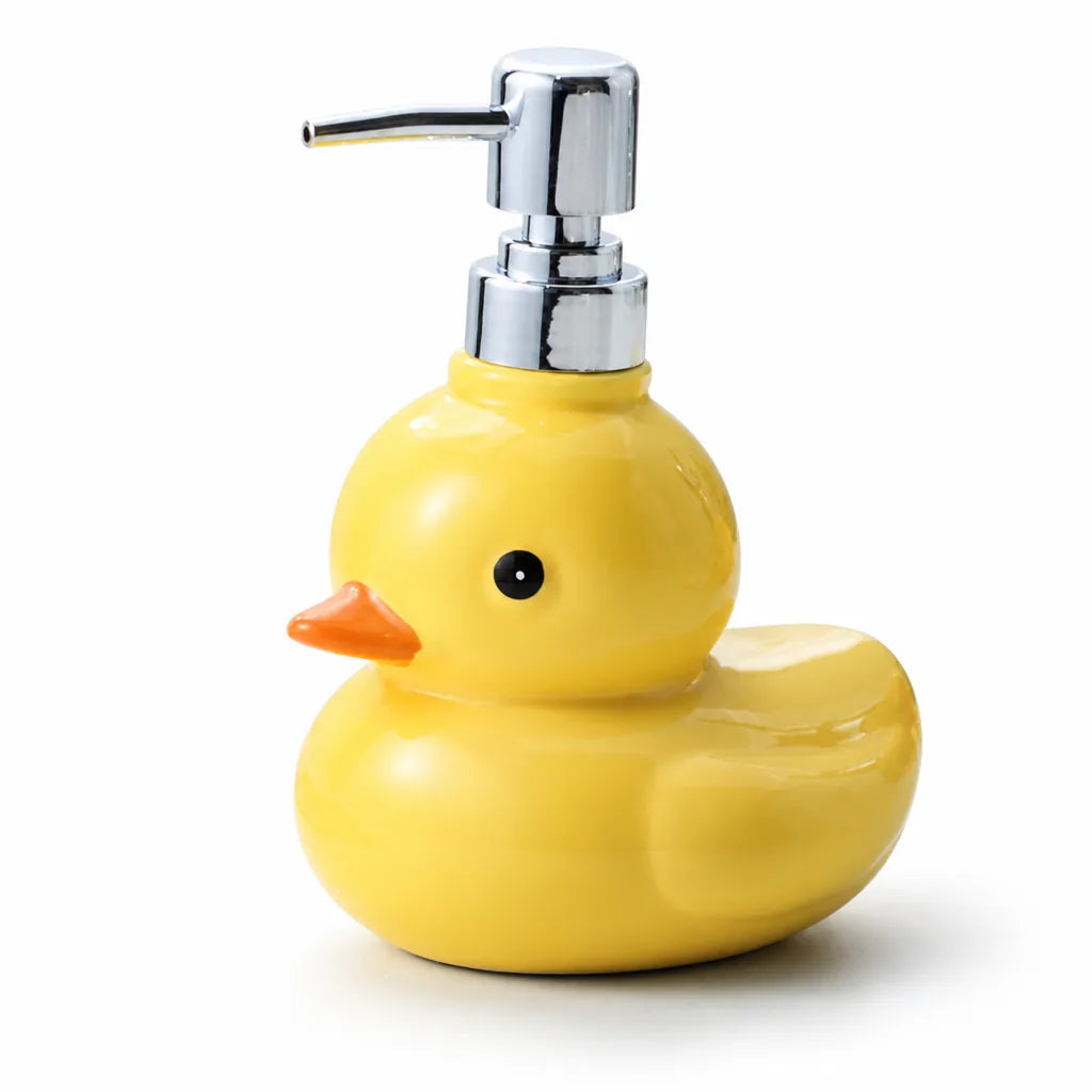 Soap Dispenser Ceramic One-Hand Pump Large Capacity