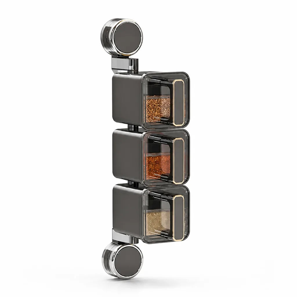 Spice Organizer Rotating Suction Cup Mount