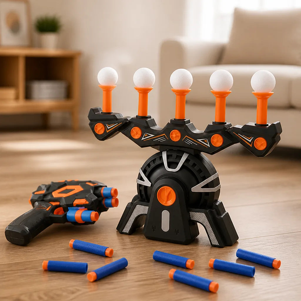 Target Shooting Game Floating Hover Targets Foam Blaster